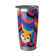 Load image into Gallery viewer, Shiba Inu Abstrak Vagabond 20oz Tumbler