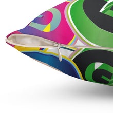Load image into Gallery viewer, Dogecoin Pop Art Square Pillow