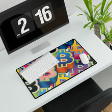 Load image into Gallery viewer, Bitcoin Pop Art Desk Mats