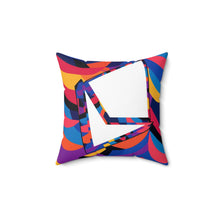 Load image into Gallery viewer, Ethereum Abstrak Spun Polyester Square Pillow