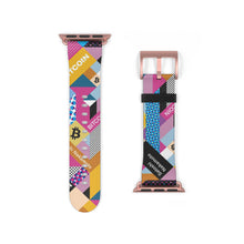 Load image into Gallery viewer, Bitcoin Isometrik Apple Watch Band