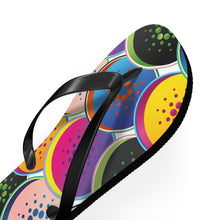 Load image into Gallery viewer, Cardano Pop Art Flip Flops