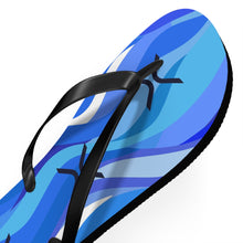 Load image into Gallery viewer, XRP Tidal Wave Flip Flops