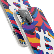 Load image into Gallery viewer, Bitcoin Abstrak Flexi Phone Cases