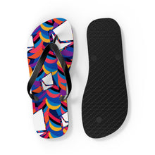 Load image into Gallery viewer, Ethereum Abstrak Flip Flops