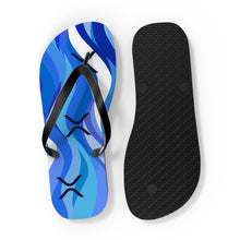 Load image into Gallery viewer, XRP Tidal Wave Flip Flops