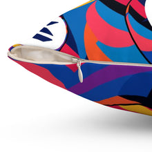 Load image into Gallery viewer, Solana Abstrak Spun Polyester Square Pillow