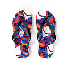 Load image into Gallery viewer, Ethereum Abstrak Flip Flops