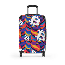 Load image into Gallery viewer, Bitcoin Abstrak Suitcase