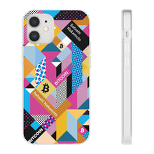 Load image into Gallery viewer, Bitcoin Isometrik Art Phone Cases