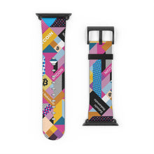 Load image into Gallery viewer, Bitcoin Isometrik Apple Watch Band