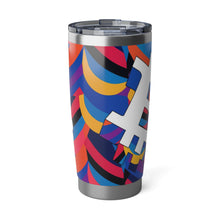 Load image into Gallery viewer, Bitcoin Abstrak Vagabond 20oz Tumbler