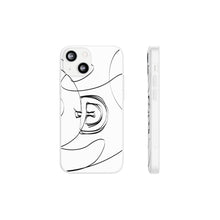 Load image into Gallery viewer, Dogecoin Line Art BW Flexi Cases