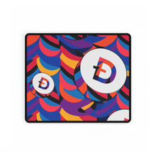 Load image into Gallery viewer, Dogecoin Abstrak Desk Mats