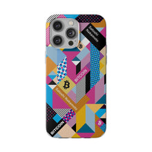 Load image into Gallery viewer, Bitcoin Isometrik Art Phone Cases