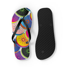 Load image into Gallery viewer, Cardano Pop Art Flip Flops