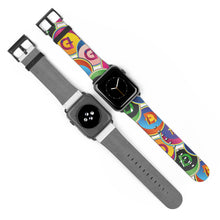 Load image into Gallery viewer, Dogecoin Pop Art Apple Watch Band