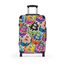 Load image into Gallery viewer, Bitcoin Pop Art Suitcase