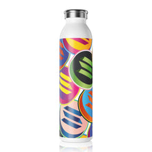 Load image into Gallery viewer, Solana Pop Art Slim Water Bottle