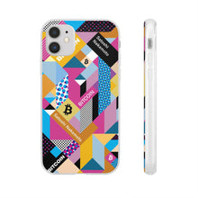 Load image into Gallery viewer, Bitcoin Isometrik Art Phone Cases