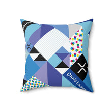 Load image into Gallery viewer, XRP Isometrik Square Pillow