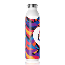 Load image into Gallery viewer, Dogecoin Abstrak Slim Water Bottle