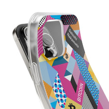 Load image into Gallery viewer, Bitcoin Isometrik Art Phone Cases