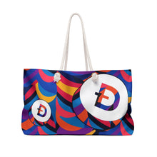 Load image into Gallery viewer, Dogecoin Abstrak Weekender Bag