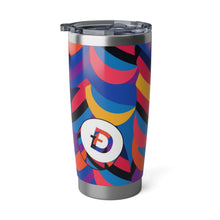 Load image into Gallery viewer, Dogecoin Abstrak Vagabond 20oz Tumbler