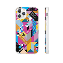 Load image into Gallery viewer, Bitcoin Isometrik Art Phone Cases