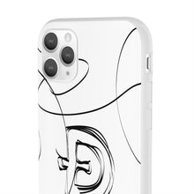 Load image into Gallery viewer, Dogecoin Line Art BW Flexi Cases