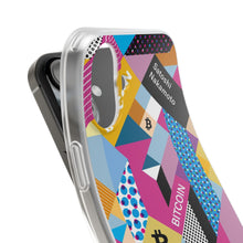 Load image into Gallery viewer, Bitcoin Isometrik Art Phone Cases