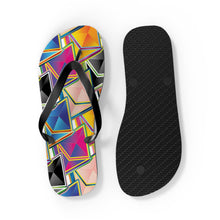 Load image into Gallery viewer, Ethereum Pop Art Unisex Flip Flops