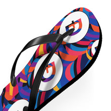Load image into Gallery viewer, Dogecoin Abstrak Flip Flops