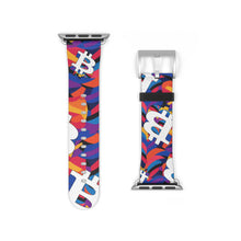 Load image into Gallery viewer, Bitcoin Abstrak Apple Watch Band