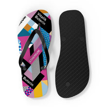 Load image into Gallery viewer, Ethereum Isometrik Flip Flops