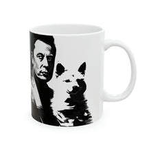 Load image into Gallery viewer, Dogeface w/Elon Montana Ceramic Mug, 11oz