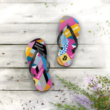 Load image into Gallery viewer, Bitcoin Isometrik Flip Flops