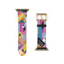 Load image into Gallery viewer, Bitcoin Isometrik Apple Watch Band