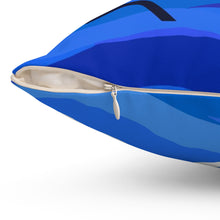 Load image into Gallery viewer, XRP Tidal Wave Spun Polyester Square Pillow