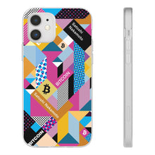Load image into Gallery viewer, Bitcoin Isometrik Art Phone Cases