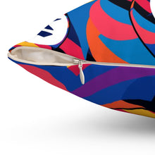 Load image into Gallery viewer, Solana Abstrak Spun Polyester Square Pillow