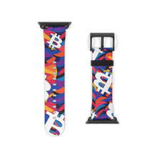 Load image into Gallery viewer, Bitcoin Abstrak Apple Watch Band