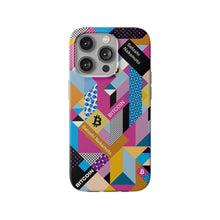 Load image into Gallery viewer, Bitcoin Isometrik Art Phone Cases