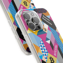 Load image into Gallery viewer, Bitcoin Isometrik Art Phone Cases