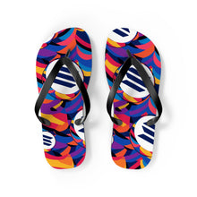 Load image into Gallery viewer, Solana Abstrak Flip Flops