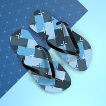 Load image into Gallery viewer, XRP Herringbone Unisex Flip Flops