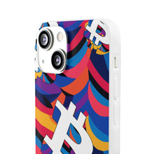 Load image into Gallery viewer, Bitcoin Abstrak Flexi Phone Cases