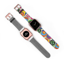 Load image into Gallery viewer, Dogecoin Pop Art Apple Watch Band