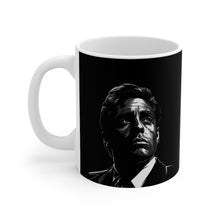 Load image into Gallery viewer, Michael Corleone, "Keep your enemies close but private keys..." (black) Mug 11oz